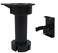 Desunia Cabinet Leveler Legs 330 Lb Capacity per Leg Adjusts from 3 78 to 6 12 Pack