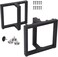 TIEOU Metal Coffee Table Legs Desk Legs 16 Height 11 Wide Industrial Coffee Table Legs Metal Table Legs Metal Bench Legs