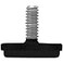 Project Patio 1420 Adjustable Furniture Leg Leveling Feet Stainless Steel Screwin Table and Chair Leveler Replacement Glides 16 Pack