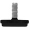 Project Patio 1420 Adjustable Furniture Leg Leveling Feet Stainless Steel Screwin Table and Chair Leveler Replacement Glides 16 Pack