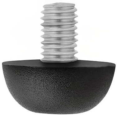 Project Patio 8mm x 125 M8 Adjustable Furniture Leg Leveler Replacement Outdoor Stainless Steel Screwin Leveling Feet Glides 16Pack