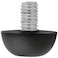 Project Patio 8mm x 125 M8 Adjustable Furniture Leg Leveler Replacement Outdoor Stainless Steel Screwin Leveling Feet Glides 24Pack