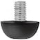 Project Patio 8mm x 125 M8 Adjustable Furniture Leg Leveler Replacement Outdoor Stainless Steel Screwin Leveling Feet Glides 8Pack