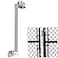 GearHill Automatic Gate Closer with Heavy Duty Steel Bar Self Closing Gate Hinges Ideal for Metal Gate in The Outdoors Like in The Backyard for Dog Fence Pool gate