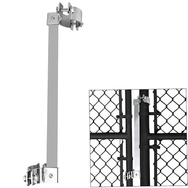 GearHill Automatic Gate Closer with Heavy Duty Steel Bar Self Closing Gate Hinges Ideal for Metal Gate in The Outdoors Like in The Backyard for Dog Fence Pool gate