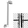 GearHill Automatic Gate Closer with Heavy Duty Steel Bar Self Closing Gate Hinges Ideal for Metal Gate in The Outdoors Like in The Backyard for Dog Fence Pool gate