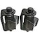 Mageway Heavy Duty Two Sealed Bearing Gate Hinge Weld onto The Gate for Welding on Larger Iron or Steel Vehicular Pedestrian Gates Adjustable Yoke Pivot Bearing Gate Hinge Sold as a Pair