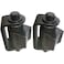 Mageway Heavy Duty Two Sealed Bearing Gate Hinge Weld onto The Gate for Welding on Larger Iron or Steel Vehicular Pedestrian Gates Adjustable Yoke Pivot Bearing Gate Hinge Sold as a Pair