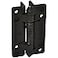DD TECHNOLOGIES DD Technologies KF3SPS KwikFit Polymer General Purpose Gate Hinge for SelfClosing Gates up to 44 Pounds Black for Any Square Gate Frame and Post 2 Count