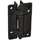 DD TECHNOLOGIES DD Technologies KF3SPS KwikFit Polymer General Purpose Gate Hinge for SelfClosing Gates up to 44 Pounds Black for Any Square Gate Frame and Post 2 Count