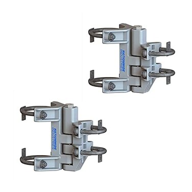 NATIONWIDE SelfClosing Chain Link Hinges Set of 2 Heavy Duty for 238 278 Post and 138 158 Gate