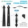 RHULKRUI Magnetic Garage Door HardwareGarage Door Magnetic Decorative Hardware 8 Hinges 4 Handles for Iron DoorEasy InstallDurable Waterproof Classics Style2 Pack