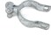 Ozark Fence Chain Link Gate Post Hinge Heavy Duty Pressed Steel Includes Carriage Bolts Nuts Galvanized Steel 138
