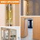 Lipshome 97 Hidden Door HingeConcealed HingesInvisible HingesInvisible Door Silent 180 Degree Swing Hinge 3Way Adjustable Butt 97 x 33 x 1inch Golden 97 inches
