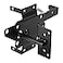 HILLMASTER Heavy Duty SelfLocking Gate Latch for Wooden Fence Post Mount Automatic Gate Lock Gravity Door Latch Hardware for Secure Pool Outdoor Garden Metal Gates Vinyl Fence Black Finish