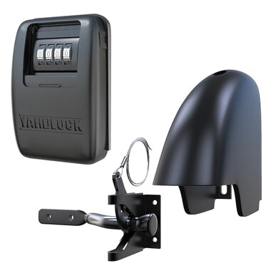 Yardlock Gate Lock XLB Secure Keyless Fence Lock and Latch with 2Way Access Strong Durable System for Theft Prevention and Home Security Easy Installation on Wood or Vinyl GatesFences