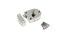 Richelieu Hardware BP600100 3 14inch 83 mm Secret Gate Latch Polished Nickel Finish
