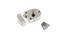 Richelieu Hardware BP600100 3 14inch 83 mm Secret Gate Latch Polished Nickel Finish