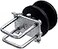 WARMWU Sliding Gate Rollers Nylon Cantilever Slide Gate for 4 Square Post x 2 Chain Link Fence Gate Frame Pack of 1