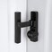 INIRET Black 90 Degree Barn Door LockMechanical Password LockFlip Latch with Combination3 Digit Password KeylessProtect Privacyfor Barn DoorWindowsGardenCabinetsBathroomand Sliding Door