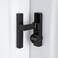 INIRET Black 90 Degree Barn Door LockMechanical Password LockFlip Latch with Combination3 Digit Password KeylessProtect Privacyfor Barn DoorWindowsGardenCabinetsBathroomand Sliding Door