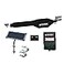 GHOST CONTROLS Solar HeavyDuty Automatic Gate Opener Kit for Driveway Swing Gates with LongRange Solar Gate Opener Remote Model TSS1XP
