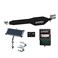 GHOST CONTROLS Solar HeavyDuty Automatic Gate Opener Kit for Driveway Swing Gates with LongRange Solar Gate Opener Remote Model TSS1XP