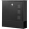 KYODOLED Locking Wall Mount Mailbox for Outside Large Capacity Outdoor Mail Box with Key Lock for HomeResidential Holds NewspapersMagazinesEnvelopes 13 x 34 x 118 Inch Black