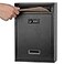 KYODOLED Locking Wall Mount Mailbox Mail Boxes with Combination Lock for Outside Security Cash Key Letter Drop Box with Code for House Office School124H x 854L x 335W Inches Black
