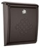 Architectural Mailboxes Bordeaux Locking WallMounted Mailbox for Outside Decorative Metal Galvanized Steel Medium Mail Box with Lock and Key Drop Box Rubbed Bronze