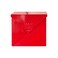 NACH Mailboxes for Outside Wall Mount 10 x 10 x 4 inch Red Mail Boxes for House Outside Waterproof Mailboxes for Outside Chicago Style Mail Box