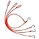 The Perfect Bungee 30 Inch Heavy Duty Bungee Cord Polyurethane LoopEnd Bungee Straps 4 Pack Red Bungee Made in The USA Stretches Two Times Original Length