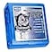 CARTMAN Finished Size 10x10 Feet Blue Poly Tarp 5 Mil Thick Multipurpose Protective Cover for Camping Tent Boat RV Car