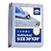 RAINDEWAY Large Tarps 30x30 Feet 55 Mil Multipurpose Waterproof Poly Tarp Cover with Metal Grommets and Reinforced Edges SilverBlue Tarp