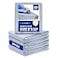 RAINDEWAY Tarps 8x10 Feet 5 Pack 55 Mil Multipurpose Waterproof Poly Tarp Cover with Metal Grommets and Reinforced Edges SilverBlue Tarp by