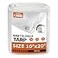 TARPAL 10x20 White Tarps Waterproof 75 mil Medium Duty Tarp All Purpose Poly Tarps Cover WaterproofSnow Proof UV ProtectionRip and Tear ProofPoly Tarpaulin