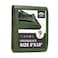 RAINDEWAY Tarps 8x10 FeetTarp Waterproof9Mil ThickFinished SizeMultipurpose Poly Tarp Cover with Metal Grommets and Reinforced EdgesGreenBlack Tarpaulin