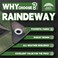 RAINDEWAY Tarps 8x10 FeetTarp Waterproof9Mil ThickFinished SizeMultipurpose Poly Tarp Cover with Metal Grommets and Reinforced EdgesGreenBlack Tarpaulin