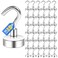 LOVIMAG Neodymium Strong Magnetic Hooks30Lbs Rare Earth Magnets Heavy Duty with Hook for RefrigeratorCeiling Magnets for HangingCruiseCurtain and Kitchen etc 45 Pack