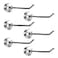 Dlilise Magnetic Hooks 15 lb Heavy Duty Magnets Hook 3 Inch Long Magnetic Cruise Hook for Hanging Large Metal Magnetic Hooks for CabinsGrillFridgeRefrigeratorWhiteboardKitchenCoatWallDoor
