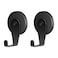 FYY Magnetic Wreath Hanger 2 Pack Heavy Duty Magnets with Hook for Refrigerator Christmas Decoration Magnetic Hooks for Metal Front Door Cruise Hook Hanger for Hanging Cabins Grill Coat Pattern 1