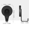FYY Magnetic Wreath Hanger 2 Pack Heavy Duty Magnets with Hook for Refrigerator Christmas Decoration Magnetic Hooks for Metal Front Door Cruise Hook Hanger for Hanging Cabins Grill Coat Pattern 1