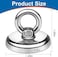 E BAVITE Magnetic Hooks100 lbs Heavy Duty Rare Earth Neodymium Magnets with Countersunk Hole Eyebolt Perfect for Home Kitchen Workplace Office and Garage 20 Packs