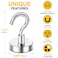 DIYMAG Magnetic Hooks 85 LB Heavy Duty Strong Magnet with Hook Rare Earth Neodymium Magnets for Hanging Magnetics Hanger for Curtain Home Kitchen Workplace 20 Packs