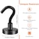 E BAVITE Magnetic Hooks30Lb Magnetic Hooks Heavy Duty with Epoxy Coating Magnet Cruise Hook for Hanging Cruise Grill Towel Home Kitchen Workplace Office and Garage 28 PackBlack