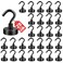 E BAVITE Magnetic Hooks30Lb Magnetic Hooks Heavy Duty with Epoxy Coating Magnet Cruise Hook for Hanging Cruise Grill Towel Home Kitchen Workplace Office and Garage 28 PackBlack