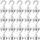 DIYMAG Magnetic Hooks 50 LB Heavy Duty Magnet with Hook20 Packs Strong Rare Earth Neodymium Magnets for Hanging Magnetics Hanger for Curtain Home Kitchen Workplace