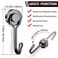 FINDMAG Magnetic Hooks 30lbs Magnet Hook 2026 Cruise Ship Essentials Strong Refrigerator Hook for Hanging Heavy Duty Magnetic Hooks for Cruise Cabins Locker Kitchen Classroom Grill 6 Pack Black