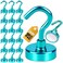 DIYMAG Magnetic Hooks 30Lbs Strong Heavy Duty Cruise Magnet SHooks for Classroom Fridge Hanging Cabins Grill Kitchen Garage Workplace and Office Etc 20 PackGreen