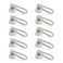 Ant Mag Magnets Hooks Heavy Duty with Carabiner 22lbs Strong Magnets Great Hanging for Refrigerator Cruise Cabin Grill Wreath Kitchen Office 10 Pack